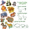 Fridge Magnets For Toddlers Magdum - 20 ZOO Animal Kids