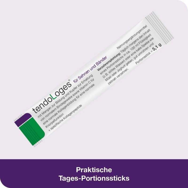 Tendologes for tendons and ligaments portion sticks, pack of 45