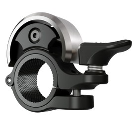 Greallthy Bicycle Bell, Mini Aluminium Alloy Bell Bicycle Super Loud Bicycle Bell, 2025 Upgrade Bicycle Bell for MTB Road Bike Ebike Mountain Bike, 19-25.4 mm Handlebars