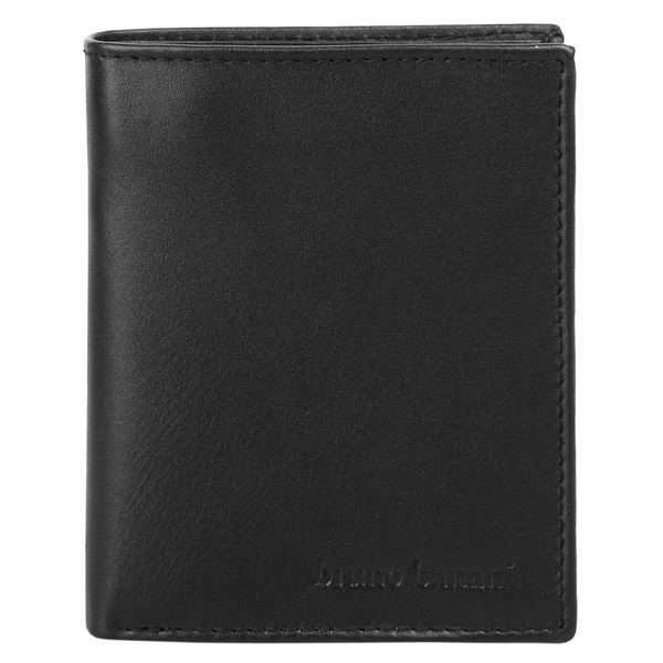 bruno banani Genuine Leather Men's Slim Wallet, Wallet with Coin