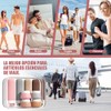 Set 3 Botellas de Viaje Silicona 70ml,Envases Herméticos.