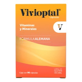 Vivioptal Vitaminas Y Minerales 90 Caps Sin Sabor