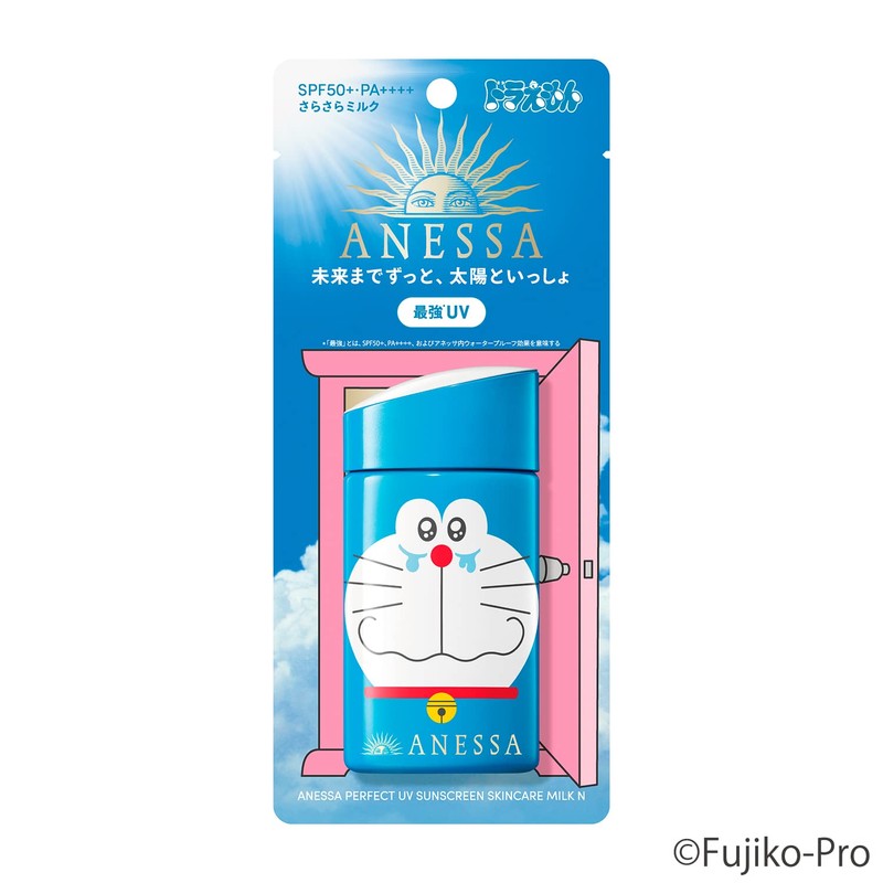 Doraemon x Anessa Perfect 51+PA+++++ UV Skin Care Milk N,