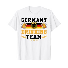 Germany Drinking Team Funny Oktoberfest Beer Drinking Outfit T-Shirt