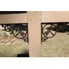 Pack of 3 Dragonfly Design Mailbox Post Accent Corbels /