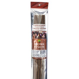 3 - Aroma Fusion 19" Jumbo Hand Dipped Incense 10-Stick Packs - 7 African Musk Scent