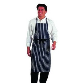 DENNY'S COTTON STRIPED BUTCHERS APRON, 4 COLOURS