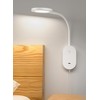 deeloop Wall Mounted Reading Light,Book Lights with USB Output, Reading