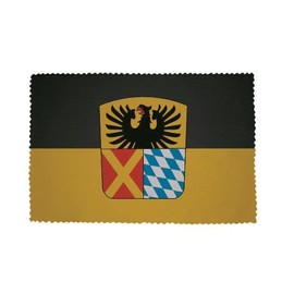 U24 Brillenputztuch Landkreis Donau-Ries Fahne Flagge Glasreinigungstuch Microfasertuch