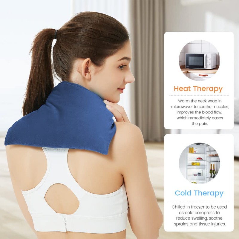 Heating Pad Microwavable with Washable Cover, 8 x 12 Multipurpose