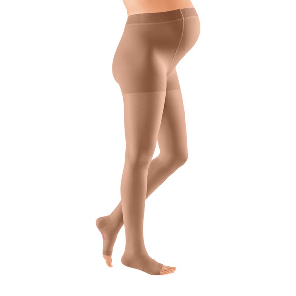 mediven Plus for Women, 30-40 mmHg, Compression Maternity Pantyhose, Open