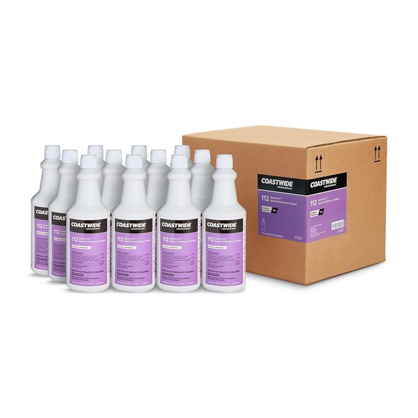 COASTWIDE Coastwide Professional Spectrum Restroom Cleaner, 32 Oz., 12/Carton (CW112RU32-ACT)