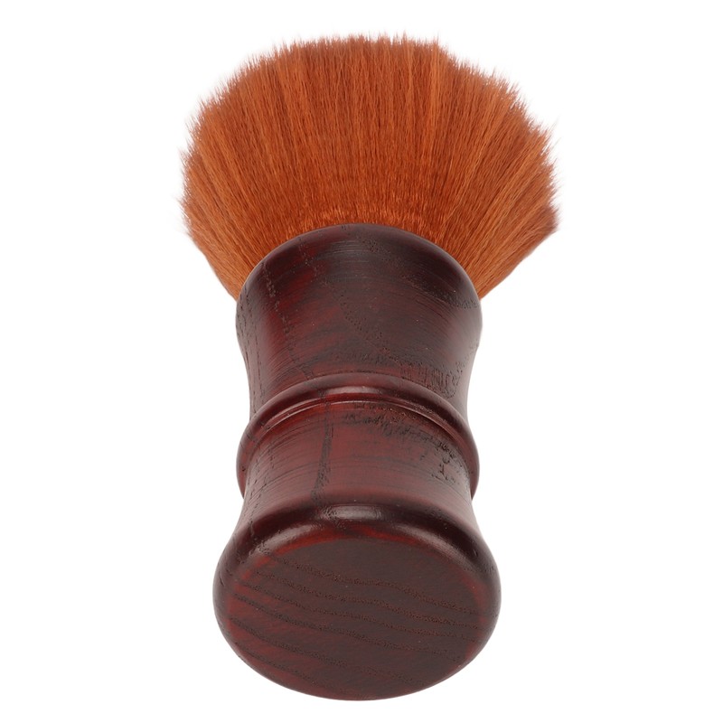 Men Beard Brush Soft Nylon Hair Wooden Handle Beard Grooming