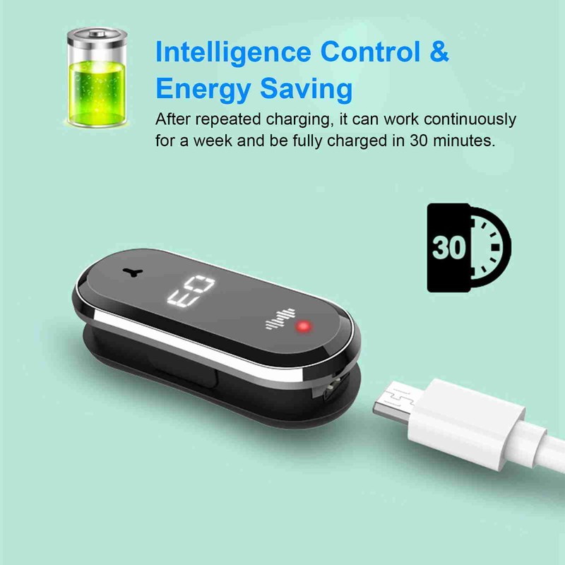 Ultrasonic Bracelet Watch USB Rechargeable 3 Modes Wristband Suitable for