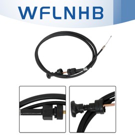 WFLNHB Carburetor Choke Cable and Valve Plunger Kit Replacement for Honda Rancher 350 TRX350FM TRX350TE TRX350TM TRX350FE Foreman 400 TRX400FW 1997-2003