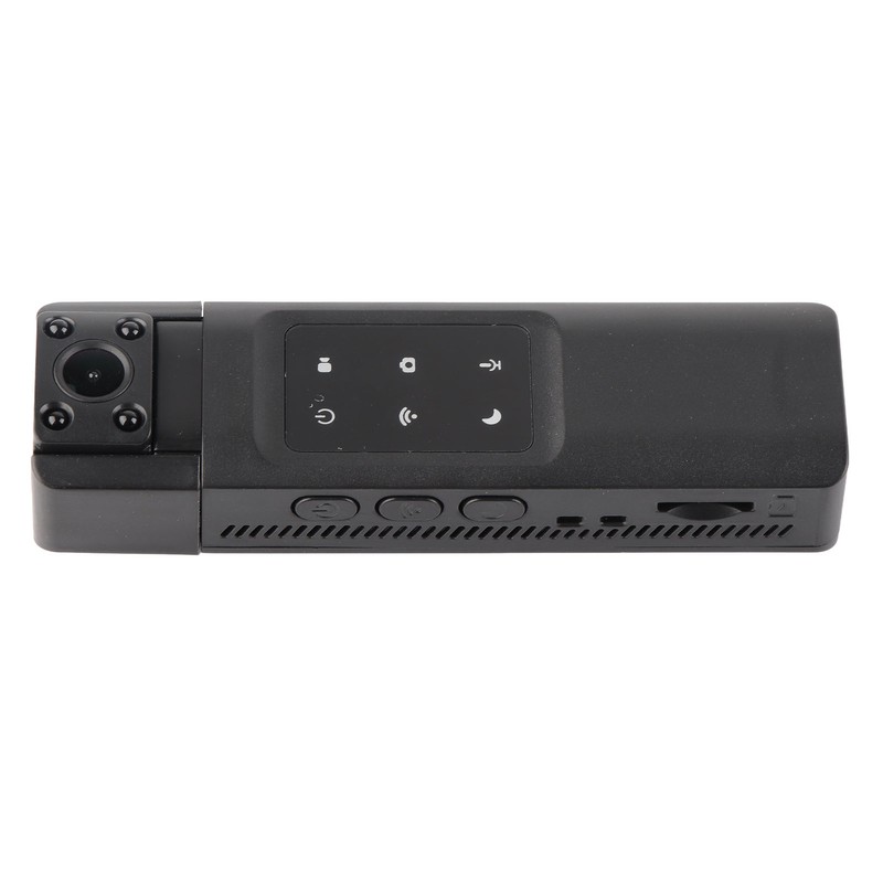 Body Mounted Camera with Back Clip 1080P Wifi Night Vision