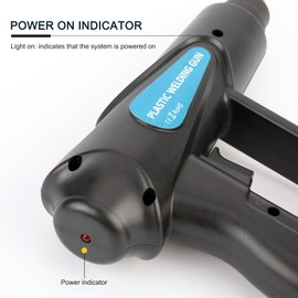 70W Hot Stapler, Plastic Welding Machine Car Bumper Repair Kit, 4 types Flat/Outside Corner/Inside Corner/Wave Staples, Welding Repairing Machine Welder Gun Repair