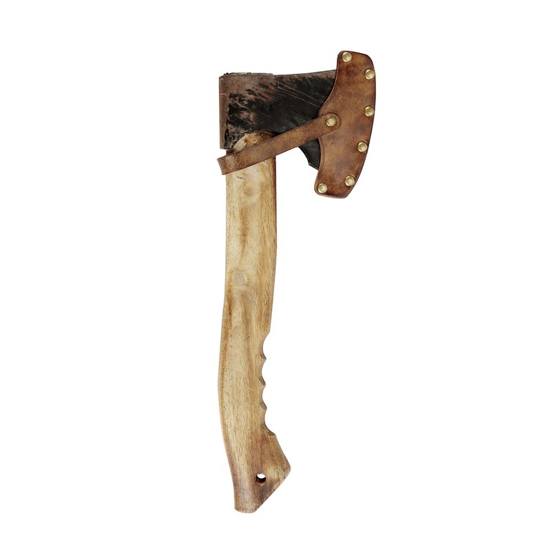 Tourbn TOURBON Classical Thick Leather Axe Blade Cover Sheath Leather