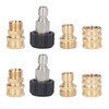 Pressure Washer Adapter Set Water Pipe Quick Disconnect Kit Fittings