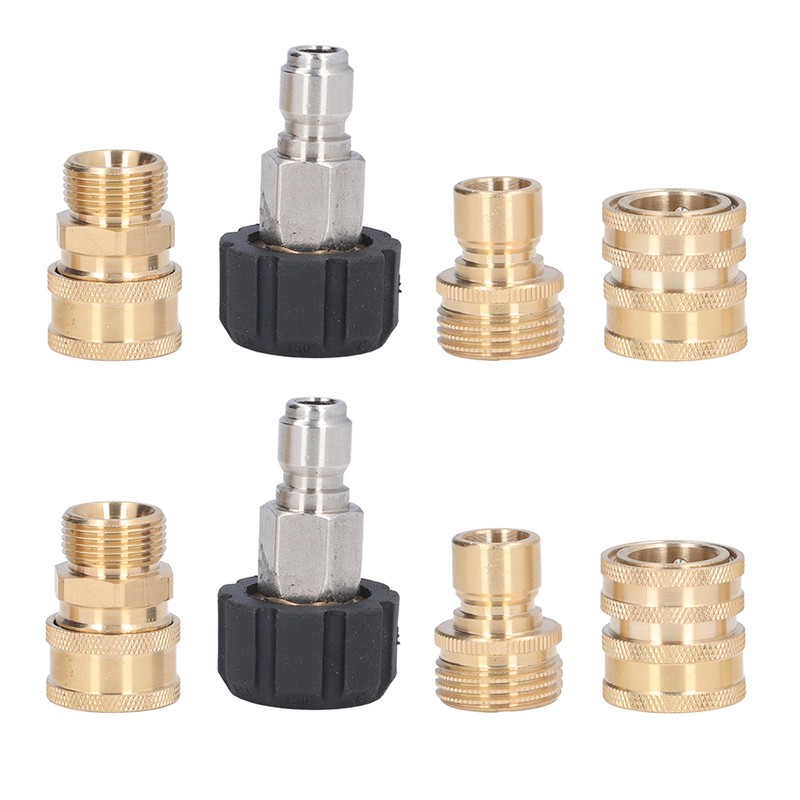 Pressure Washer Adapter Set Water Pipe Quick Disconnect Kit Fittings