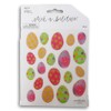 Easter Eggs Glitter Stickers - 40 Pieces