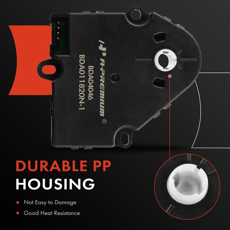 A-Premium HVAC Heater Air Blend Door Actuator Replacement for Jeep