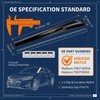 AIKEPT Left Driver Side A-Pillar Windshield Trim Molding Compatible with