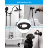 HIbbent 90'' All Metal Shower Hose, Extra Long Stainless Steel