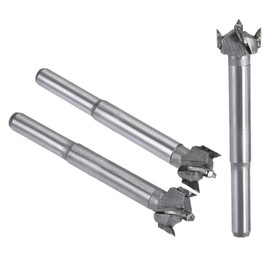 Edinstry Bore Bit Fosner Bit Professional Carpentry Tungsten Carbide Fosner Drill Bit Wood Hole Saw Opener 0.6 inch + 0.6 inch (14 mm + 15 mm + 16 mm) 3pcs