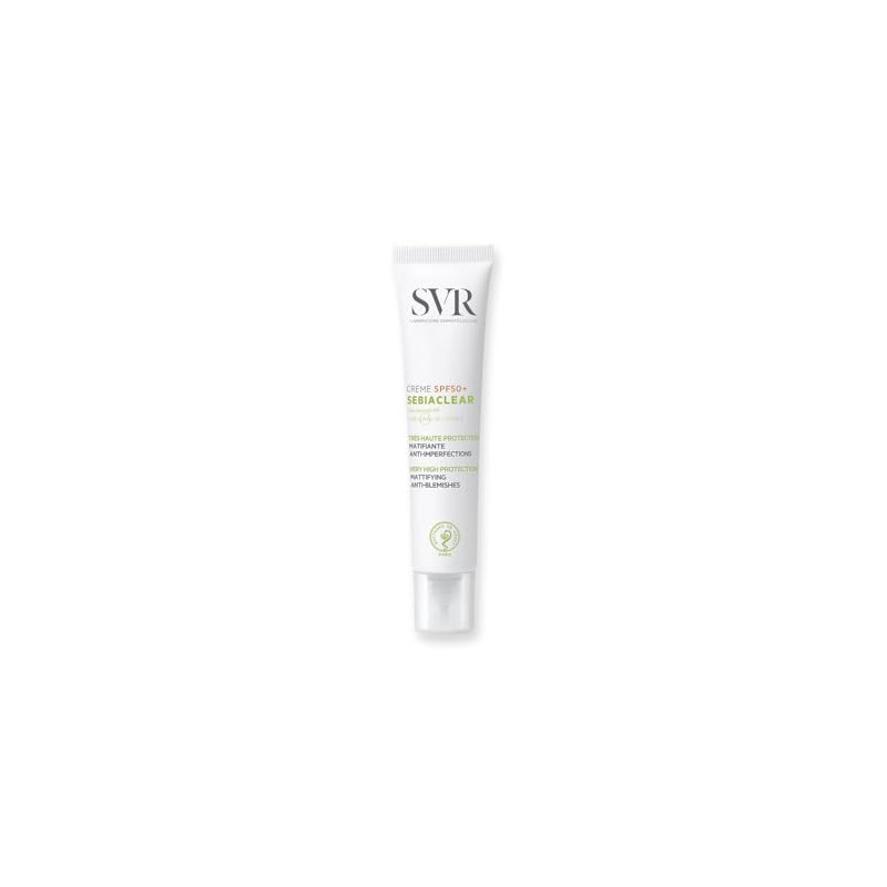 SVR Sebiaclear Creme SPF Crema con Protección Solar FPS 50+