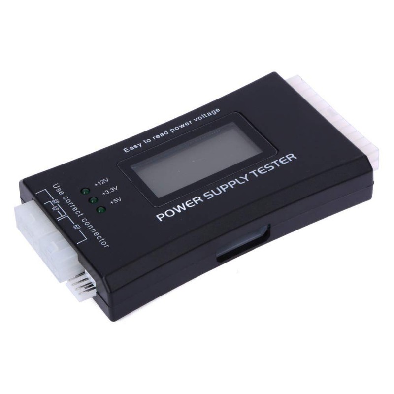 axGear Power Supply Tester PC Computer LCD 20/24 Pin 4