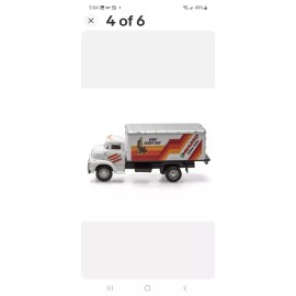 Goldline 5 3/4 INCH 1956 Box Truck - 1:48 Scale - MENARDS CASHWAY LUMBER - New In Box