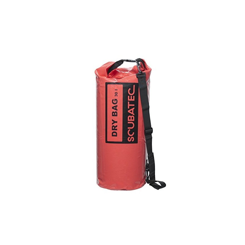 Scubatec Dry Bag Waterproof Packing Bag, 30 L, Red