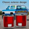 autobots Tail Light Lamp Red Lens Pair Set For 1973-1991