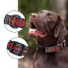 Rhea Rose Tribal Dog Collar Aztec Pattern Adjustable Collars Small