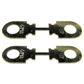 TWO 40A Diesel Glow Plug Strip HSB Fuse 40 Amp, Donut Ends, Flosser Germany