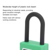 10Set 38mm/1.5in Safety Padlock Engineering Insulation DustProof for Factories Construction