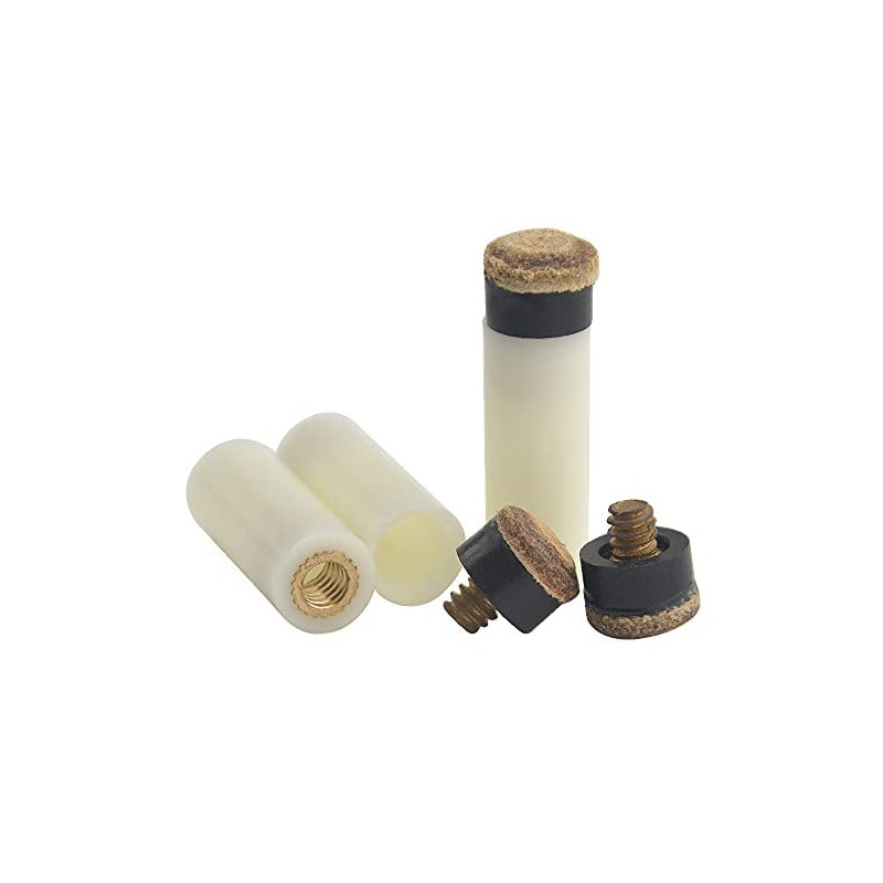 BGTXINGI Billiard Cue Ferrules with Screwable Cue Tips Billiard Accessories