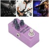 Electric Guitar Distortion Pedal Tone Distance Level Knob Aluminum Alloy
