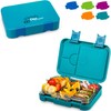 schmatzfatz Junior Children's Lunch Box, Bento Box with Variable Compartments