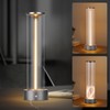 HAPYGI Indoor/Outdoor Portable Metal Table Lamp, Rechargeable Wireless Touch Switch