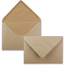 Envelopes, Recycled, Natural Grey, DIN B6 125 x 176 – Bulk Discounts./with a little gift. B6 grey