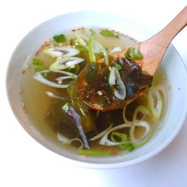 Shimane Prefecture Natural Wakame Seaweed Soup with Black Throat Soup x 3 Bags Set (Oda City, Ugiya)