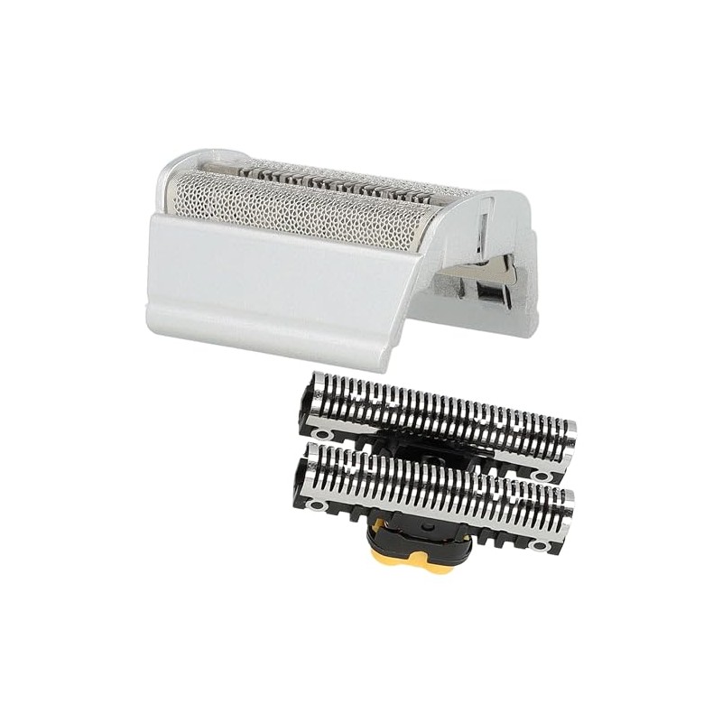 vhbw 1x cutter block, 1x dual shaving foil with frame