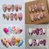 Flower Nail Stickers for Nail Art 5D Embossed Spring Summer