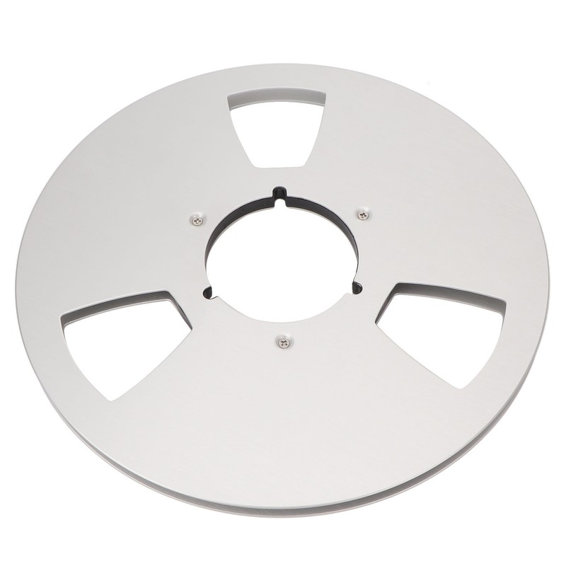 1/4 10 Inch Empty Tape Reel Aluminum Alloy Reel Tape