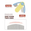 ETIALURE Portable Flea Comb for Small Dogs & Cats, Professional