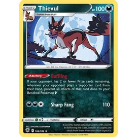 Thievul - 104/189 - Rare - Reverse Holo - Sword & Shield - Astral Radiance