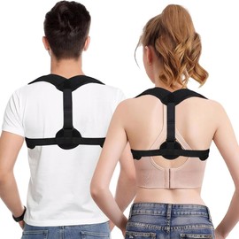 XFSRG Rücken Geradehalter, Verstellbare Schultergurt Haltungskorrektur Rücken Damen für Clavicle Unterstützung und die Bereitstellung von Schmerzlinderung von Nacken, für Büro und Zuhause