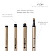 CLICKA LM302 Clicker Extrusion Makeup Brush, Premium Synthetic Hair